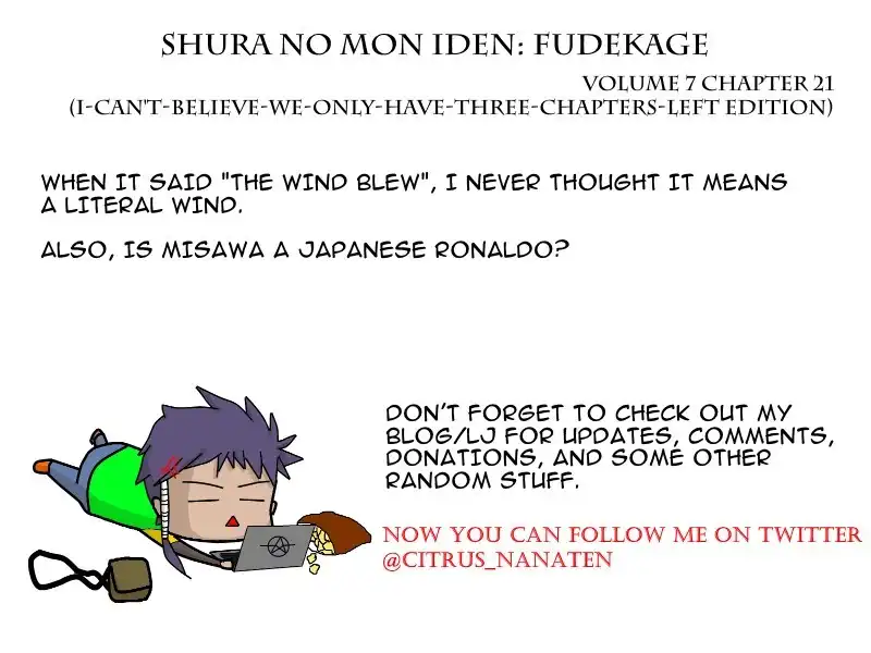 Shura no Mon Iden - Fudekage Chapter 21 73